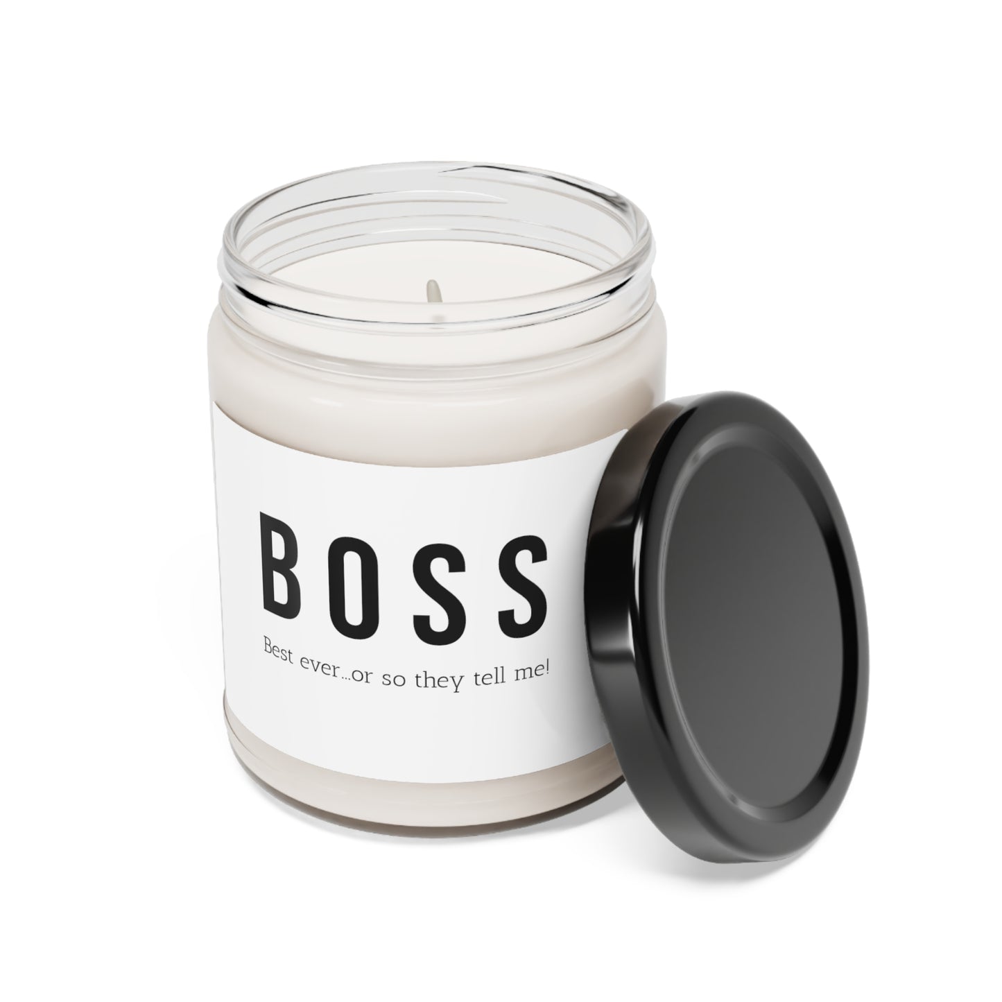 BOSS–Scented Soy Candle, 9oz