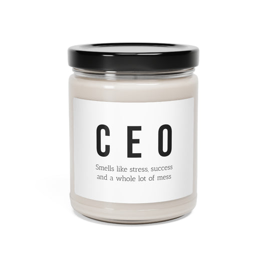 CEO–Scented Soy Candle, 9oz