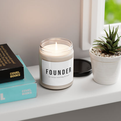 FOUNDER–Scented Soy Candle, 9oz