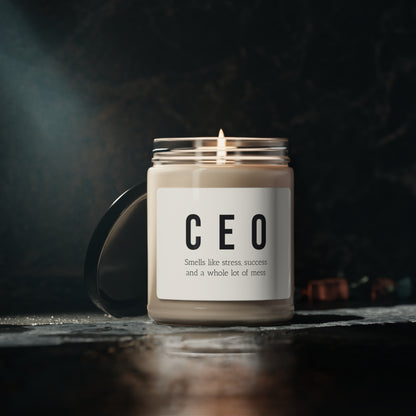 CEO–Scented Soy Candle, 9oz