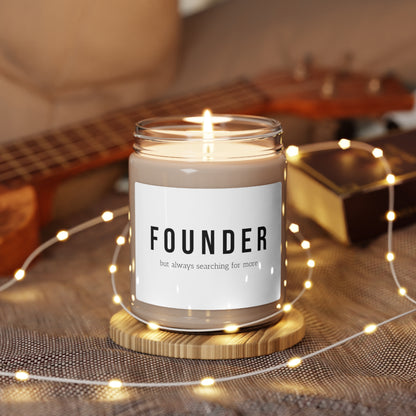 FOUNDER–Scented Soy Candle, 9oz