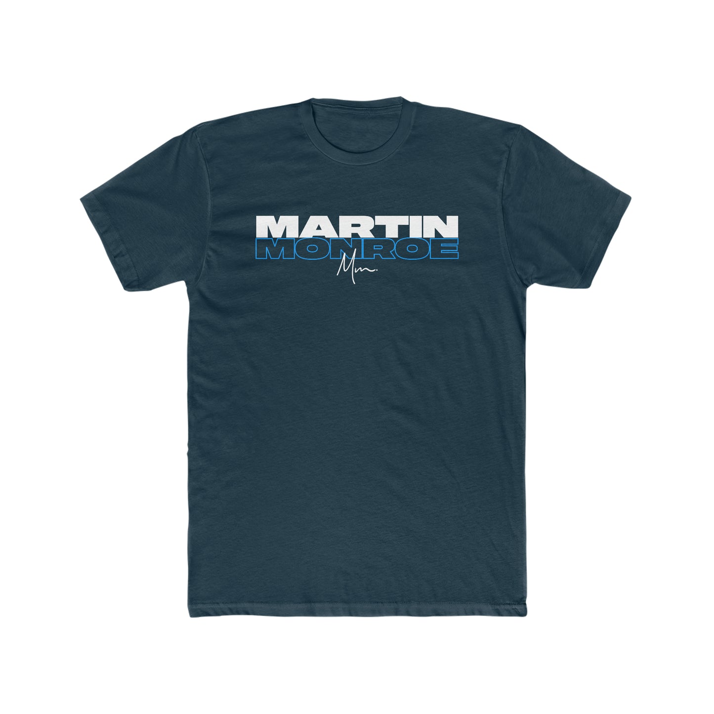 Martin Monroe–Men's Tee (Black/Navy)