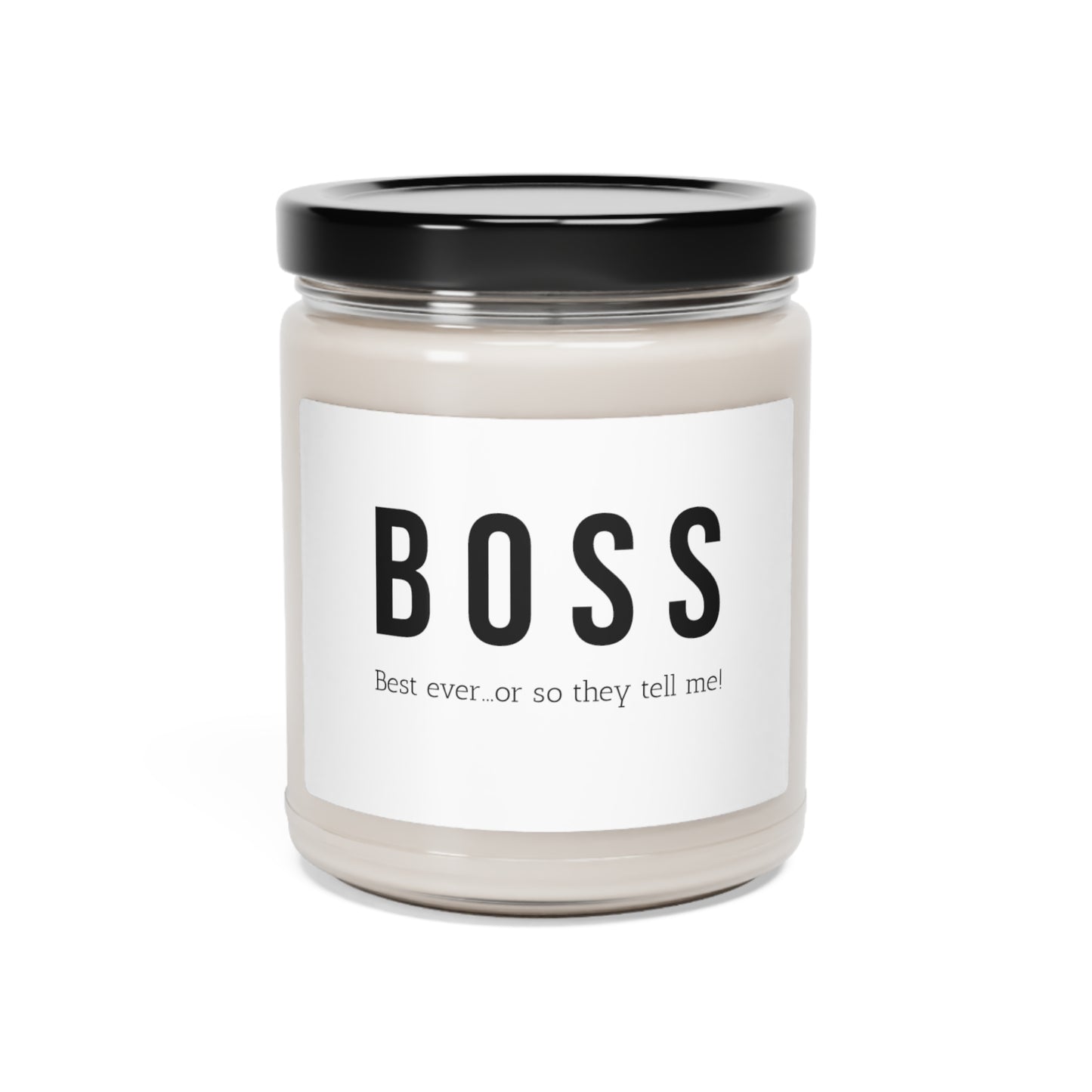 BOSS–Scented Soy Candle, 9oz