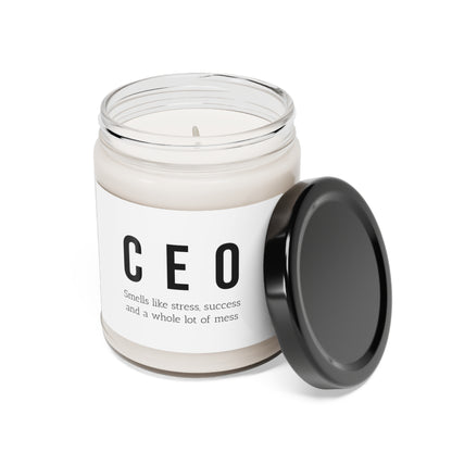 CEO–Scented Soy Candle, 9oz