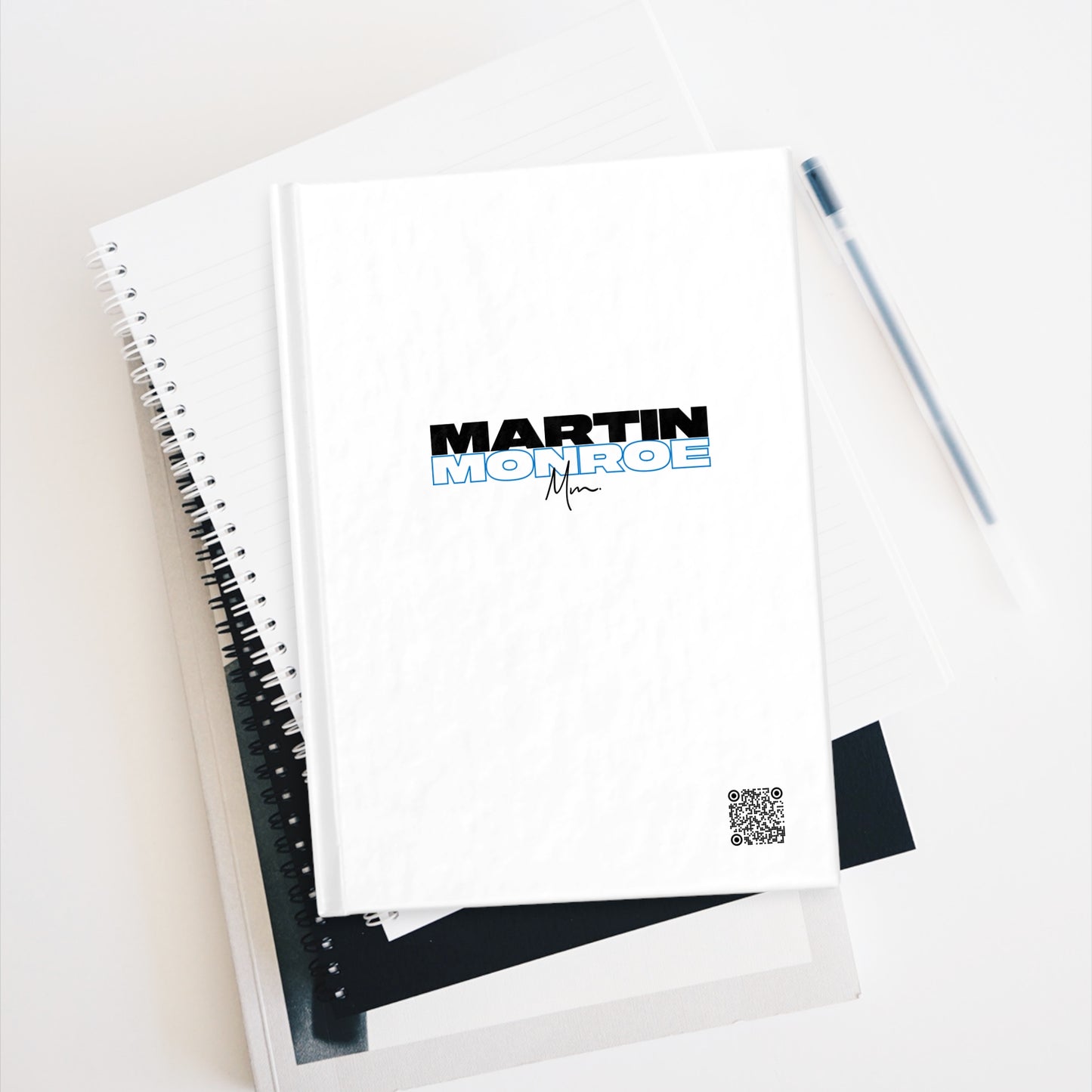 Martin Monroe–Journal (White/Ruled Line)